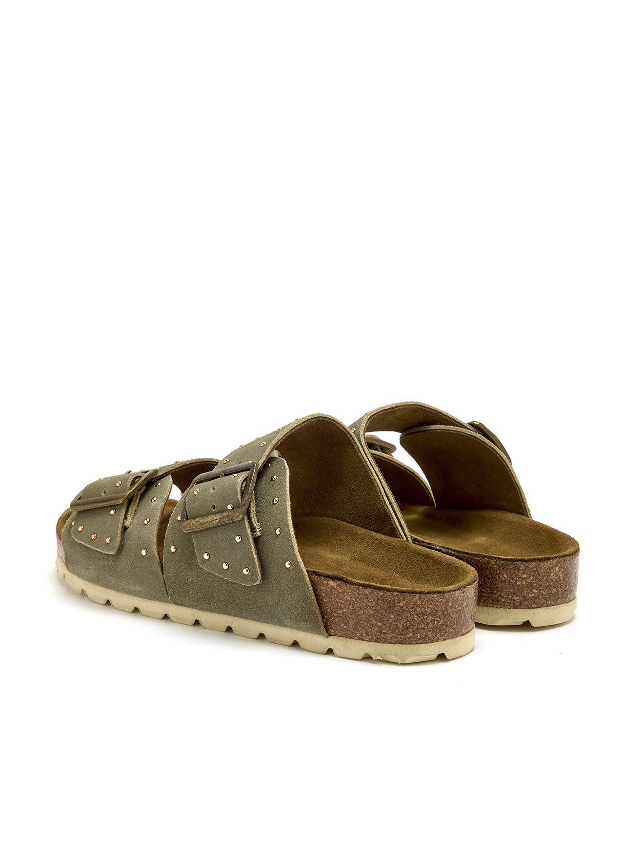Mules MULES femme vert Pediconfort Mules MULES femme vert Kaki