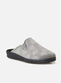 Chaussons PANTOUFLES femme gris Pediconfort Chaussons PANTOUFLES femme gris Gris