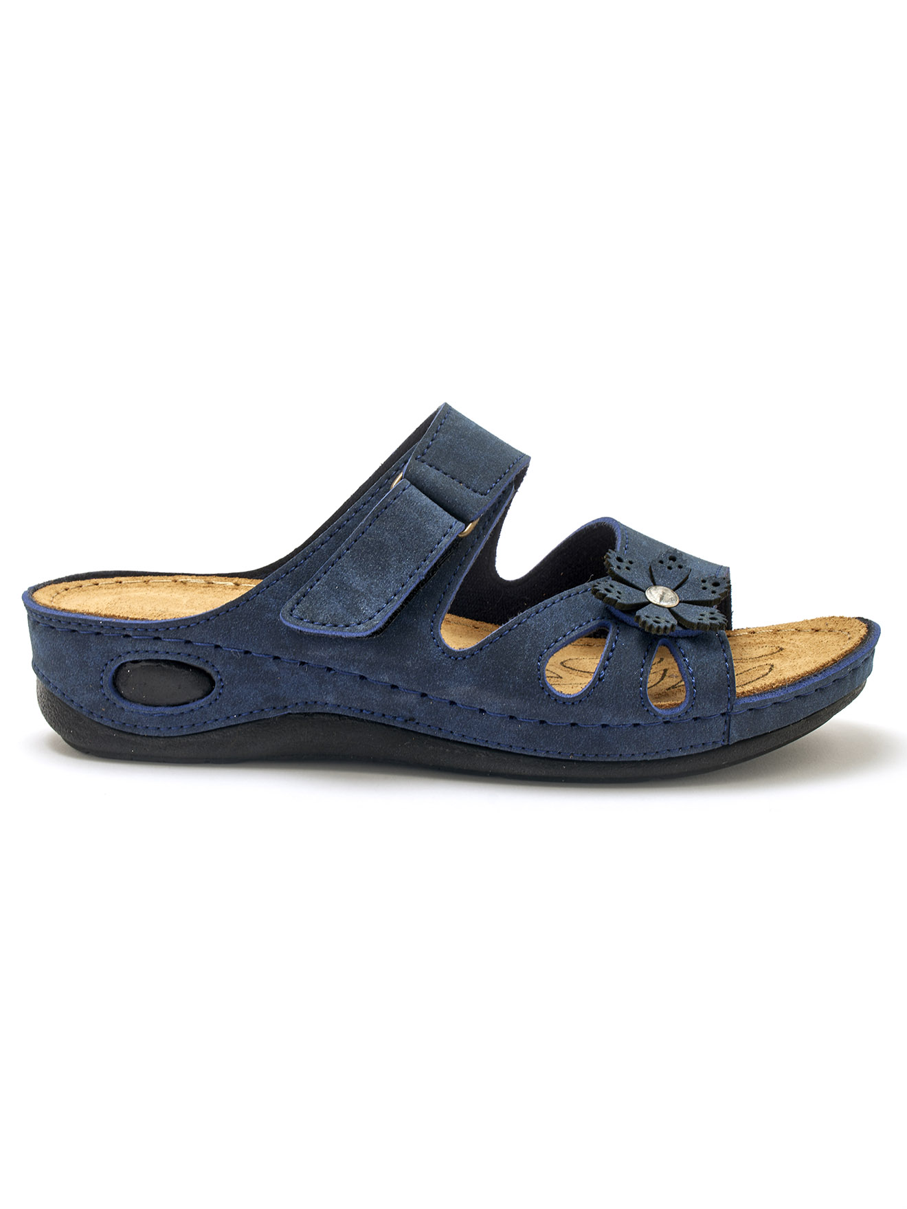 Mules MULES femme bleu Pediconfort Mules MULES femme bleu Bleu marine