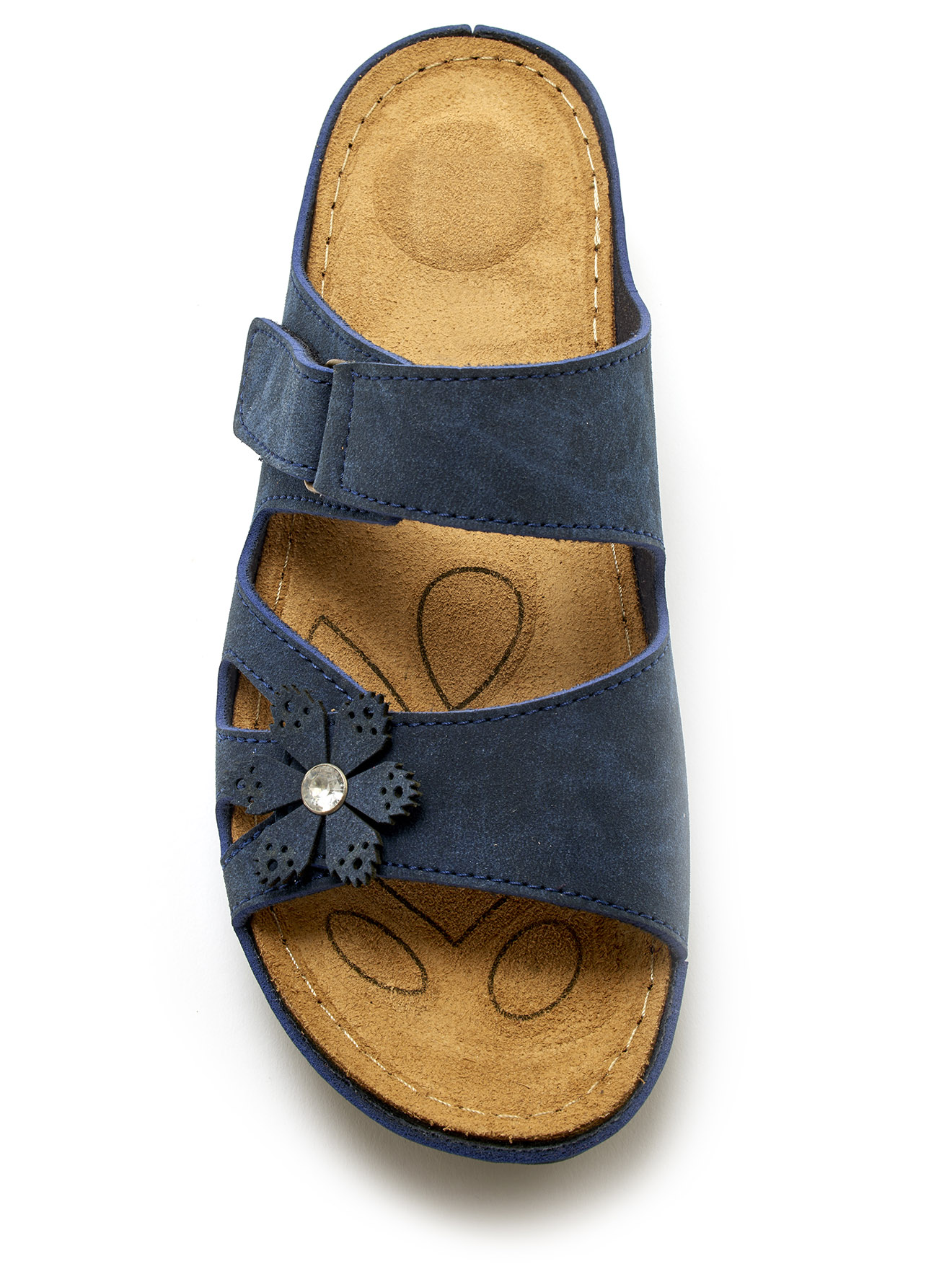 Mules MULES femme bleu Pediconfort Mules MULES femme bleu Bleu marine