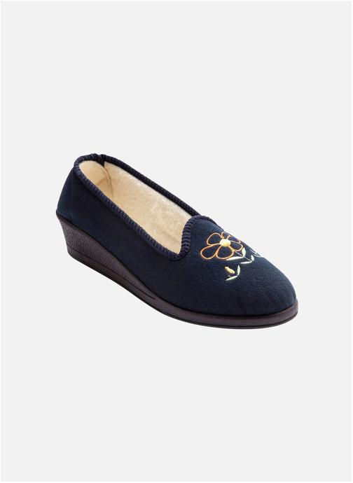 Pediconfort Ballerines classiques PANTOUFLES femme bleu
