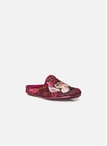 Chaussons PANTOUFLES femme bleu