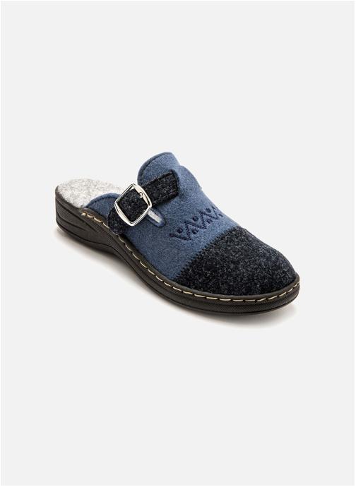 Pediconfort Chaussons PANTOUFLES femme bleu