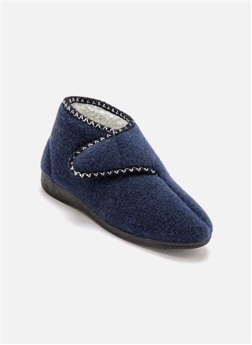 Pediconfort Chaussons PANTOUFLES femme bleu