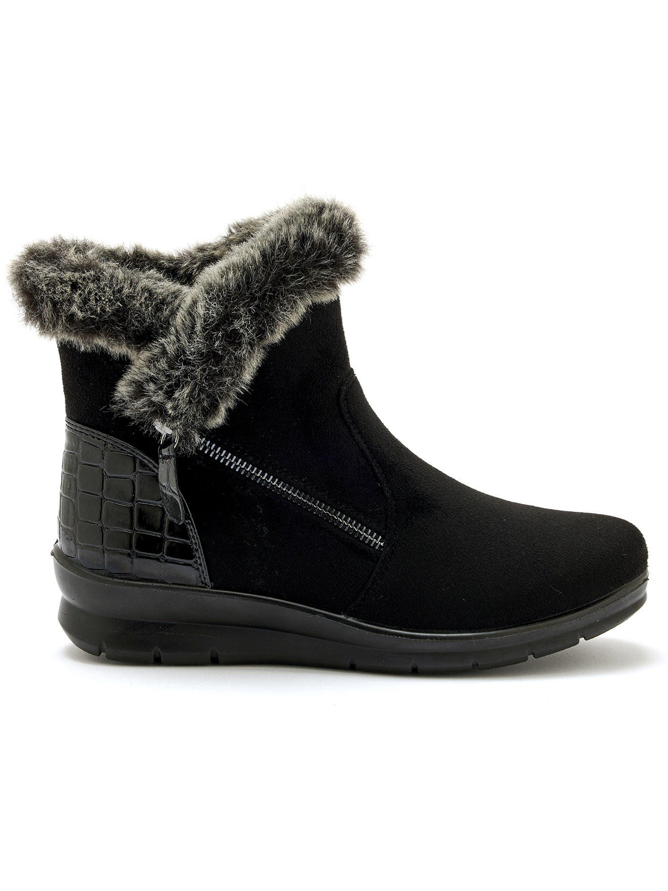 Bottes Hautes Noires BareTraps Pour Femme - Taille 9.5 M, Zippées - Occasion