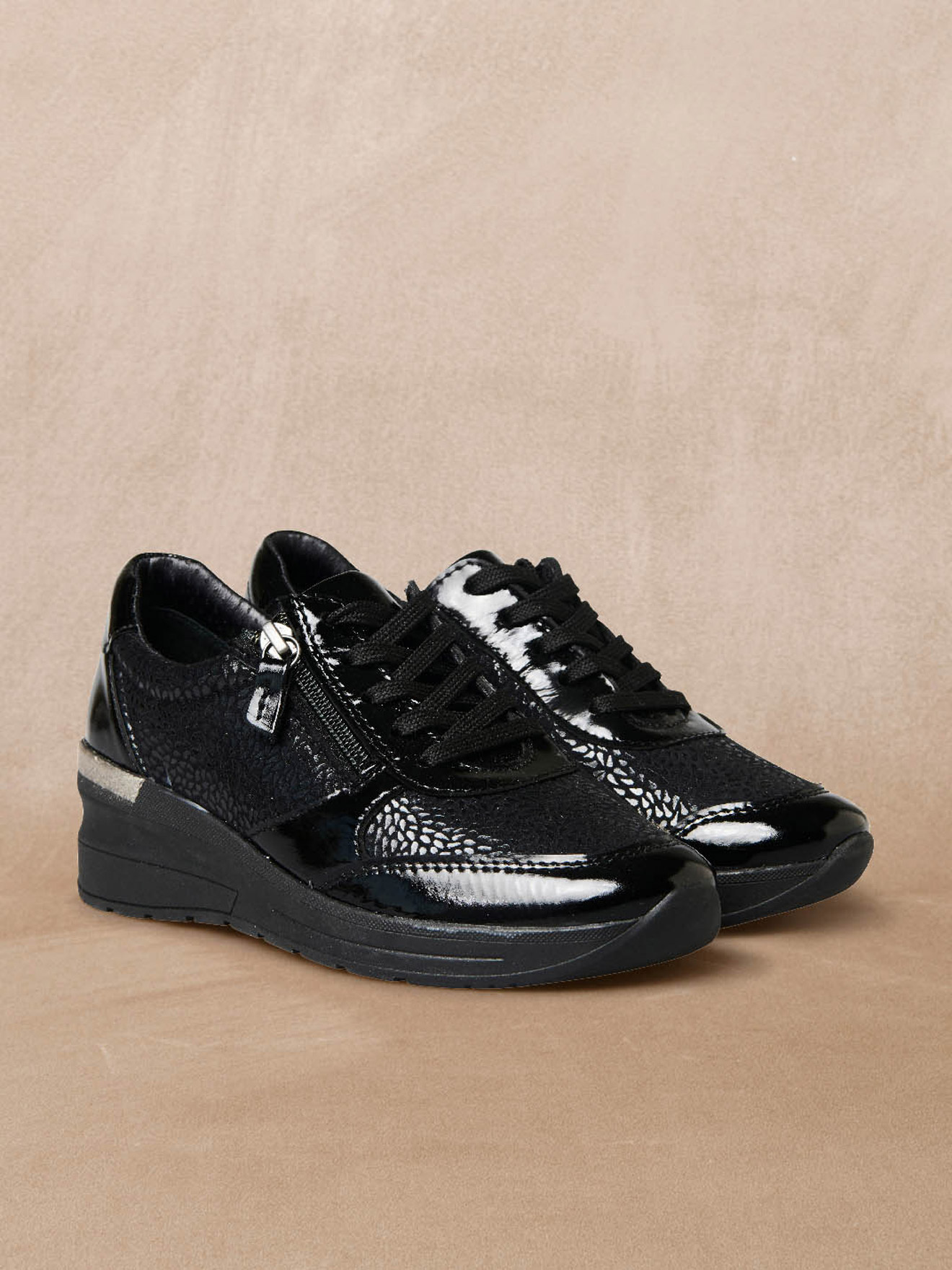 Pediconfort Derbies à semelle compensée blanc - Chaussures Derbies