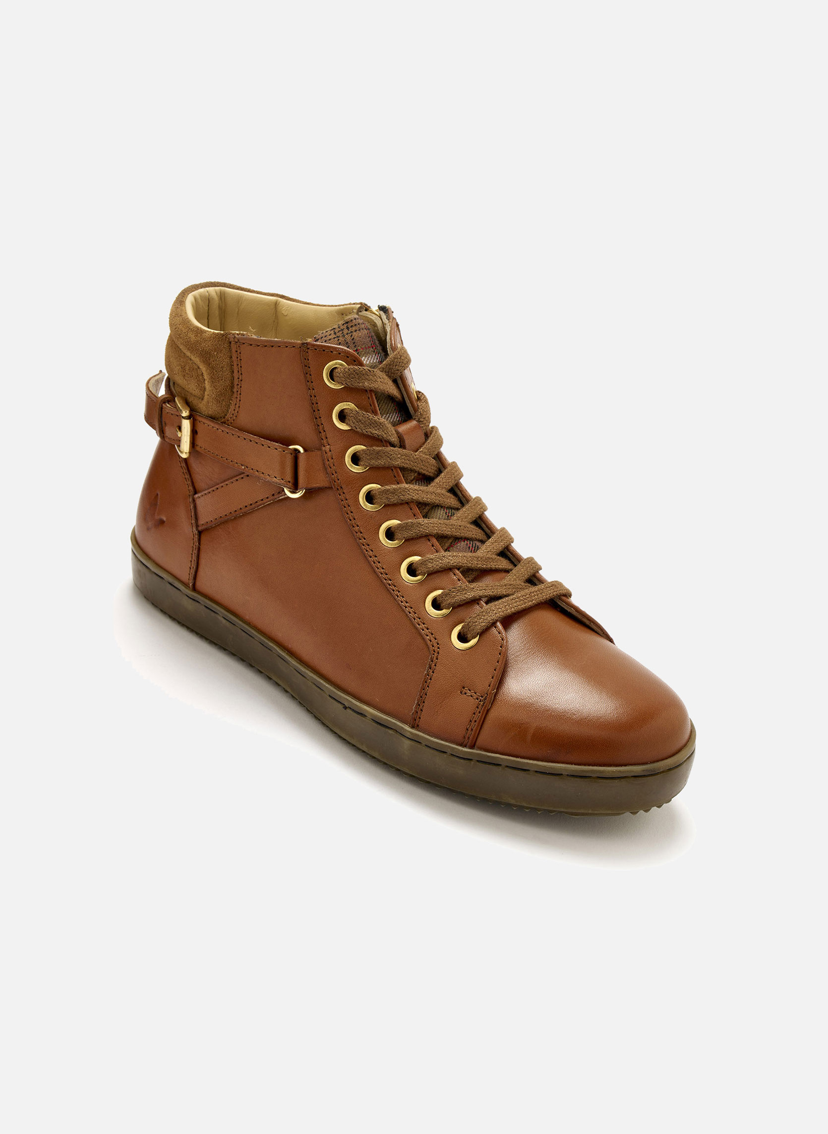 Bottes Style Combat Femme Arizona Jean AZ Judson - Pointure 11M US, Marron, Lacets Et Zip, Neuves Avec Boîte