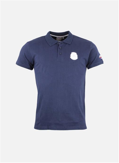 Peak Mountain Polos Polo manches courtes homme CORNELIUS MARINE homme bleu