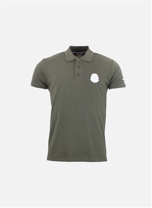 Peak Mountain Polos Polo manches courtes homme CORNELIUS KAKI homme vert
