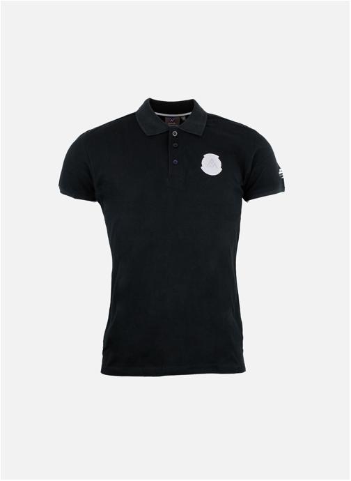 Peak Mountain Polos Polo manches courtes homme CORNELIUS NOIR homme noir