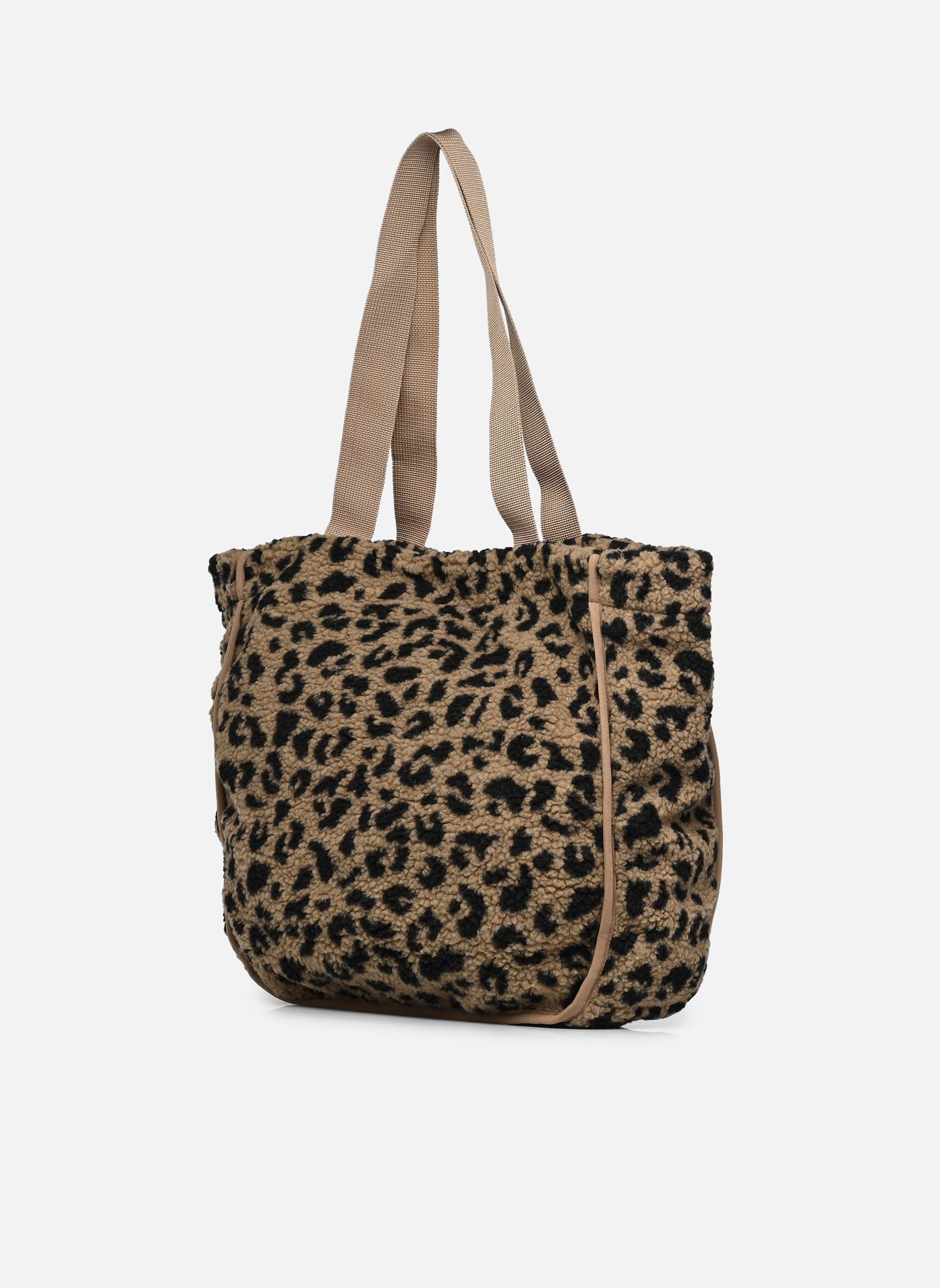 Grote winkelzak Reed Pile Totebag dames bruin Liewood Grote winkelzak Reed Pile Totebag dames bruin Mega leo / Oat mix