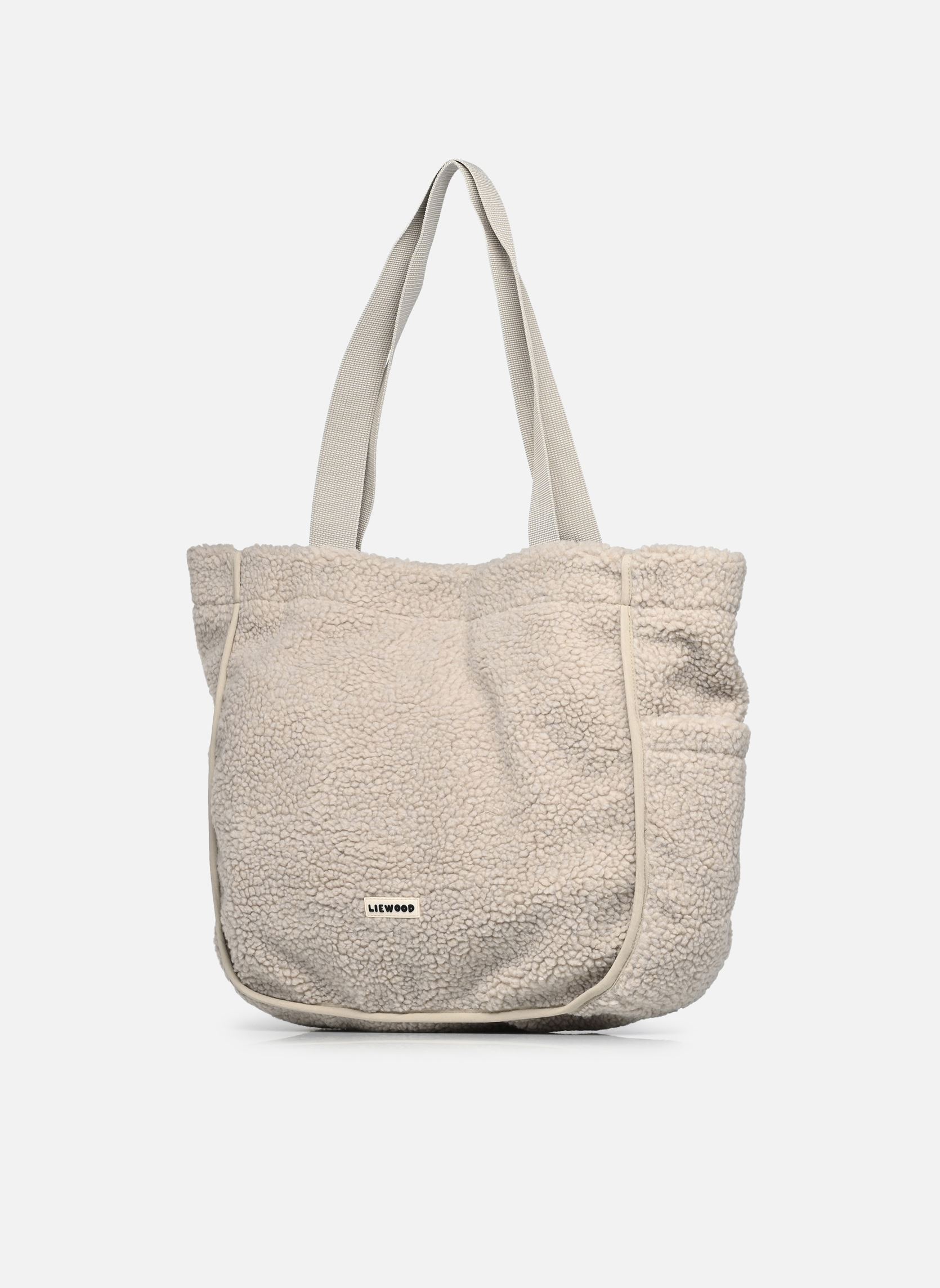 Cabas Reed Pile Totebag femme gris Liewood Cabas Reed Pile Totebag femme gris Mist