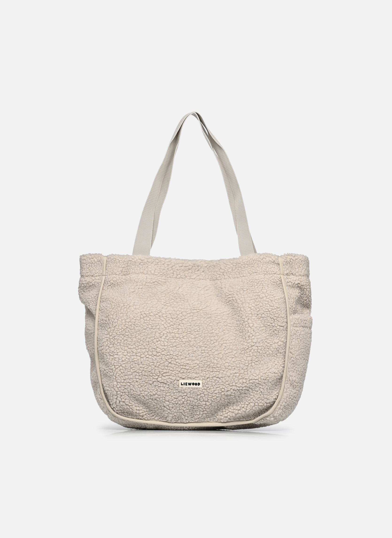 Cabas Reed Pile Totebag femme gris Liewood Cabas Reed Pile Totebag femme gris Mist
