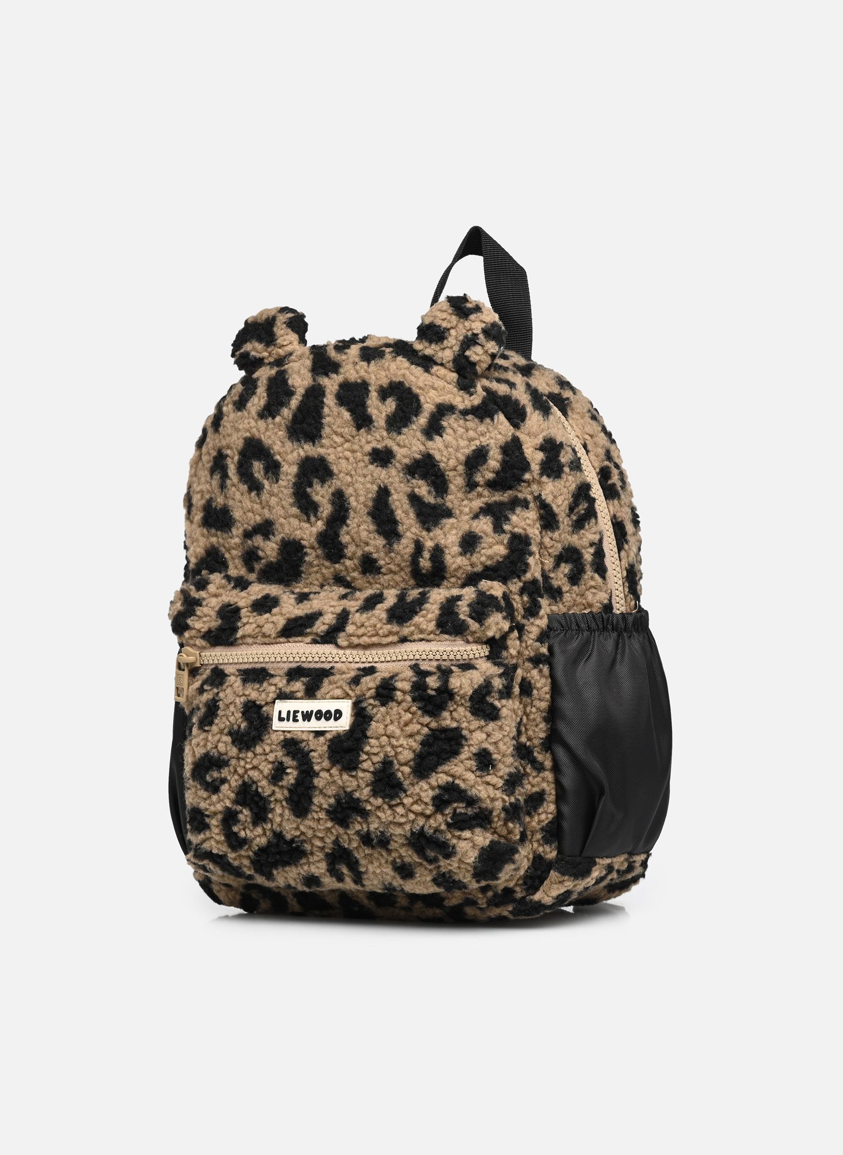 Rugtassen Andreas Pile Bear Backpack bruin Liewood Rugtassen Andreas Pile Bear Backpack bruin Mega leo / Oat mix