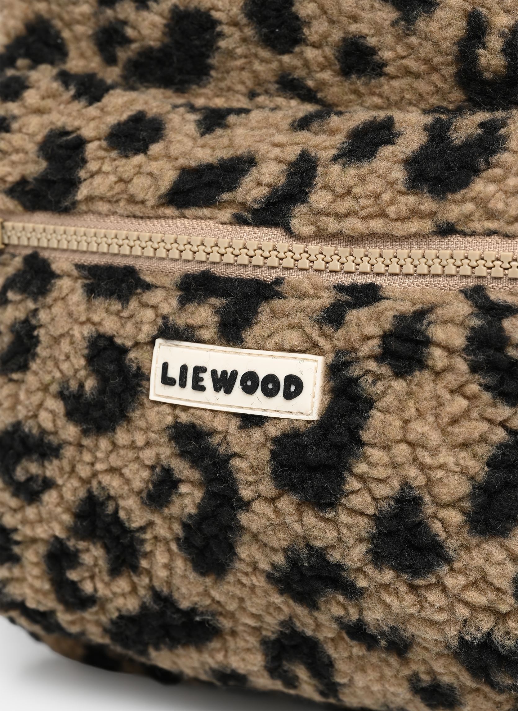 Rugtassen Andreas Pile Bear Backpack bruin Liewood Rugtassen Andreas Pile Bear Backpack bruin Mega leo / Oat mix