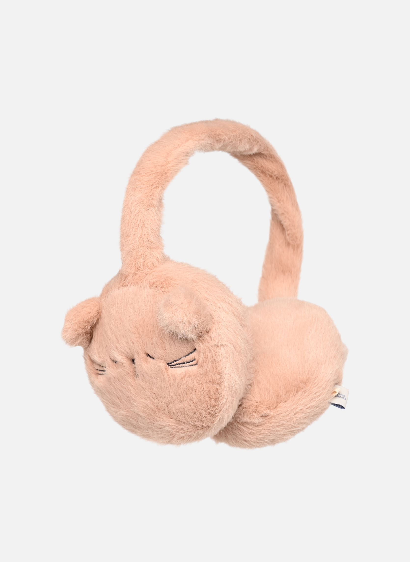 Autres accessoires Timothy Plush Cat Ear Warmers fille rose Liewood Autres accessoires Timothy Plush Cat Ear Warmers fille rose Pale tuscany