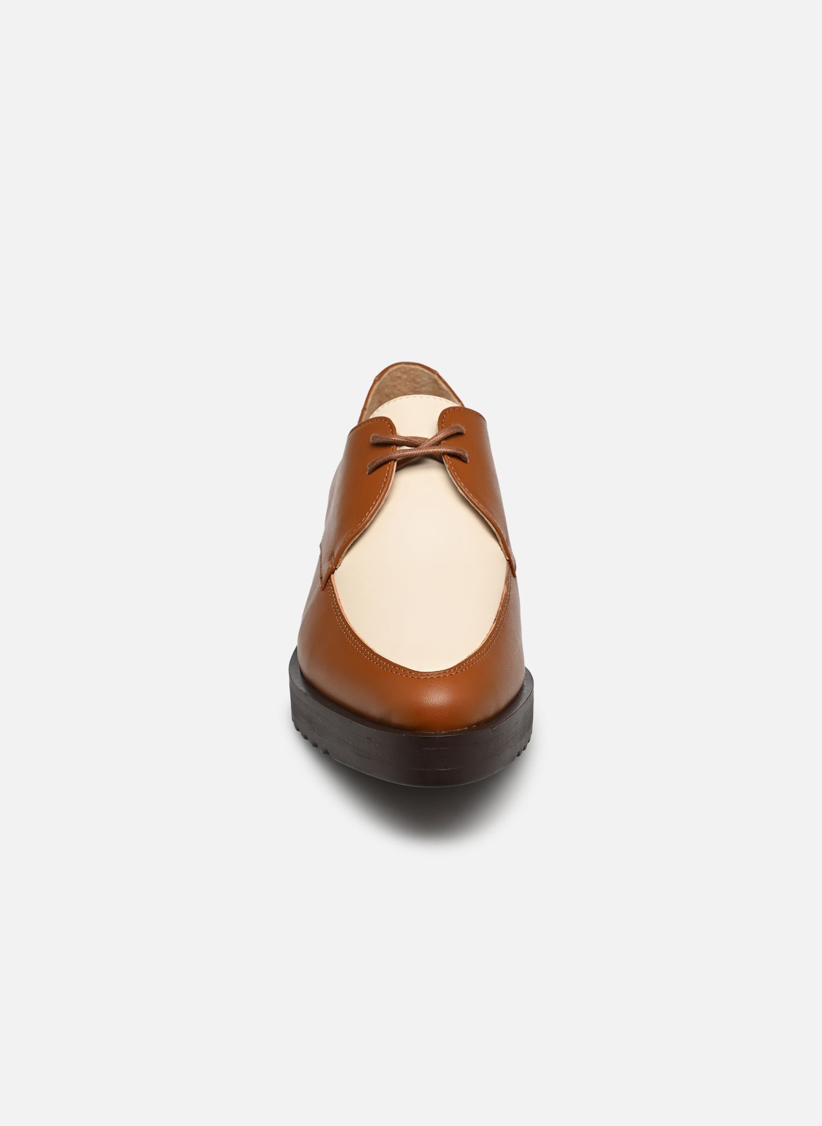 Derby schoenen Briga dames bruin Georgia Rose Derby schoenen Briga dames bruin COGNAC-CREME