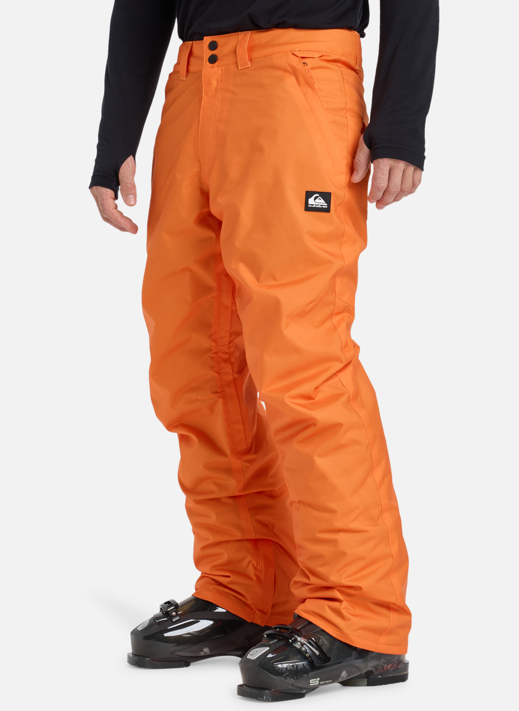 Pantalons droits Pantalon de snow technique ESTATE homme orange Quiksilver Pantalons droits Pantalon de snow technique ESTATE homme orange Orange