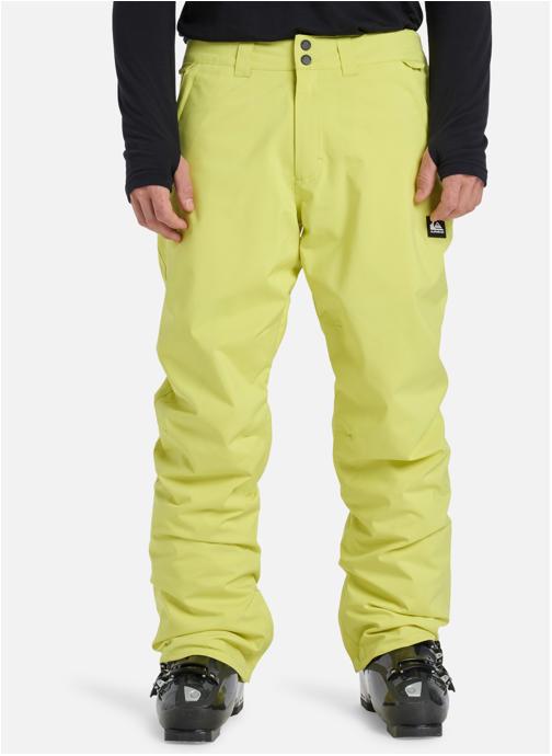 Quiksilver Pantalons droits Pantalon de snow technique ESTATE homme jaune