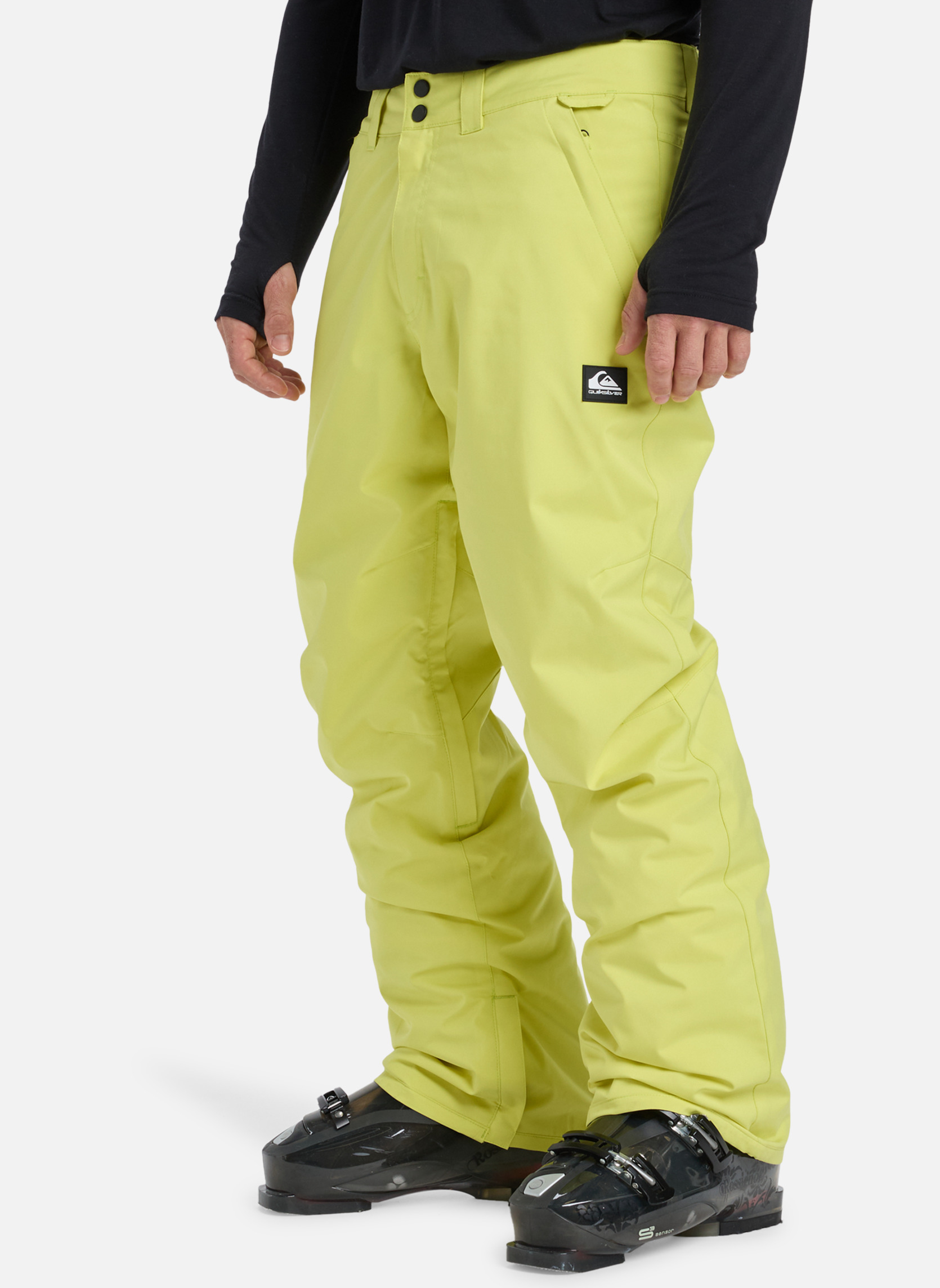 Pantalons droits Pantalon de snow technique ESTATE homme jaune Quiksilver Pantalons droits Pantalon de snow technique ESTATE homme jaune Jaune