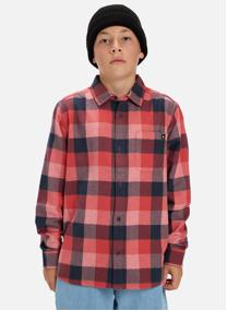 Chemises Motherfly Plaid garçon noir