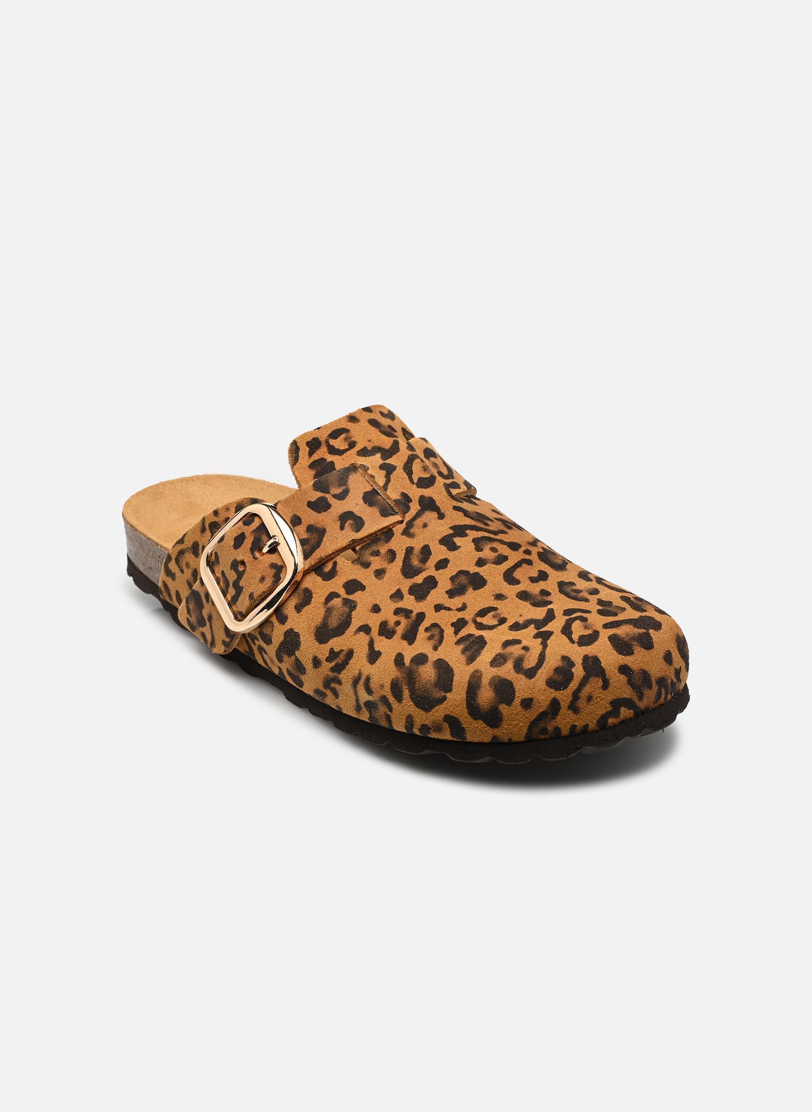 Pantoletten Bili damen braun Georgia Rose Pantoletten Bili damen braun Leopard