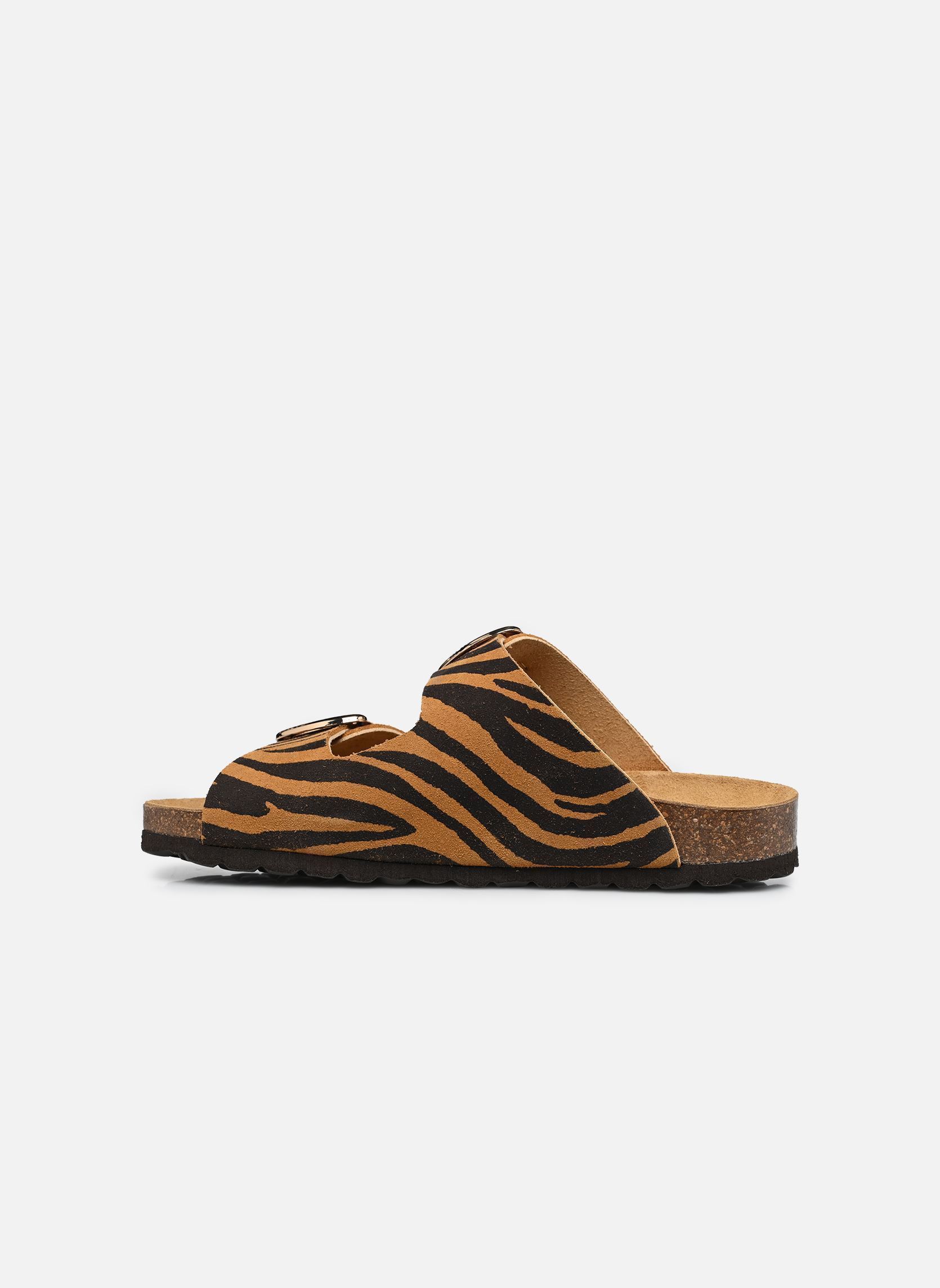 Mules Blade femme marron Georgia Rose Mules Blade femme marron ZEBRE COGNAC