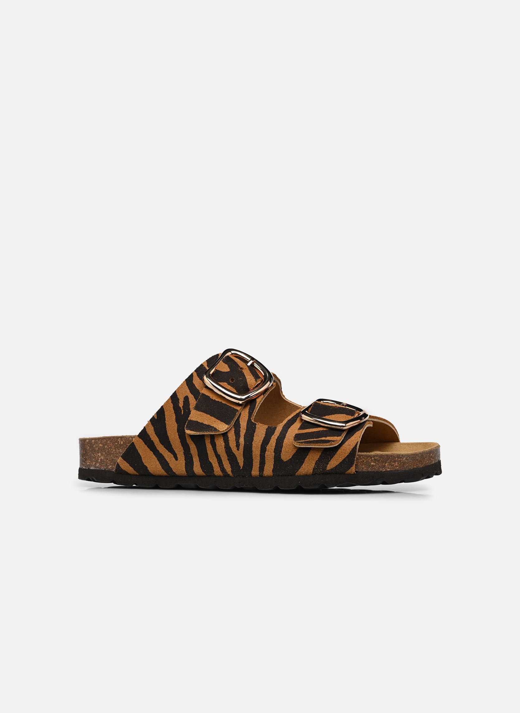Mules Blade femme marron Georgia Rose Mules Blade femme marron ZEBRE COGNAC