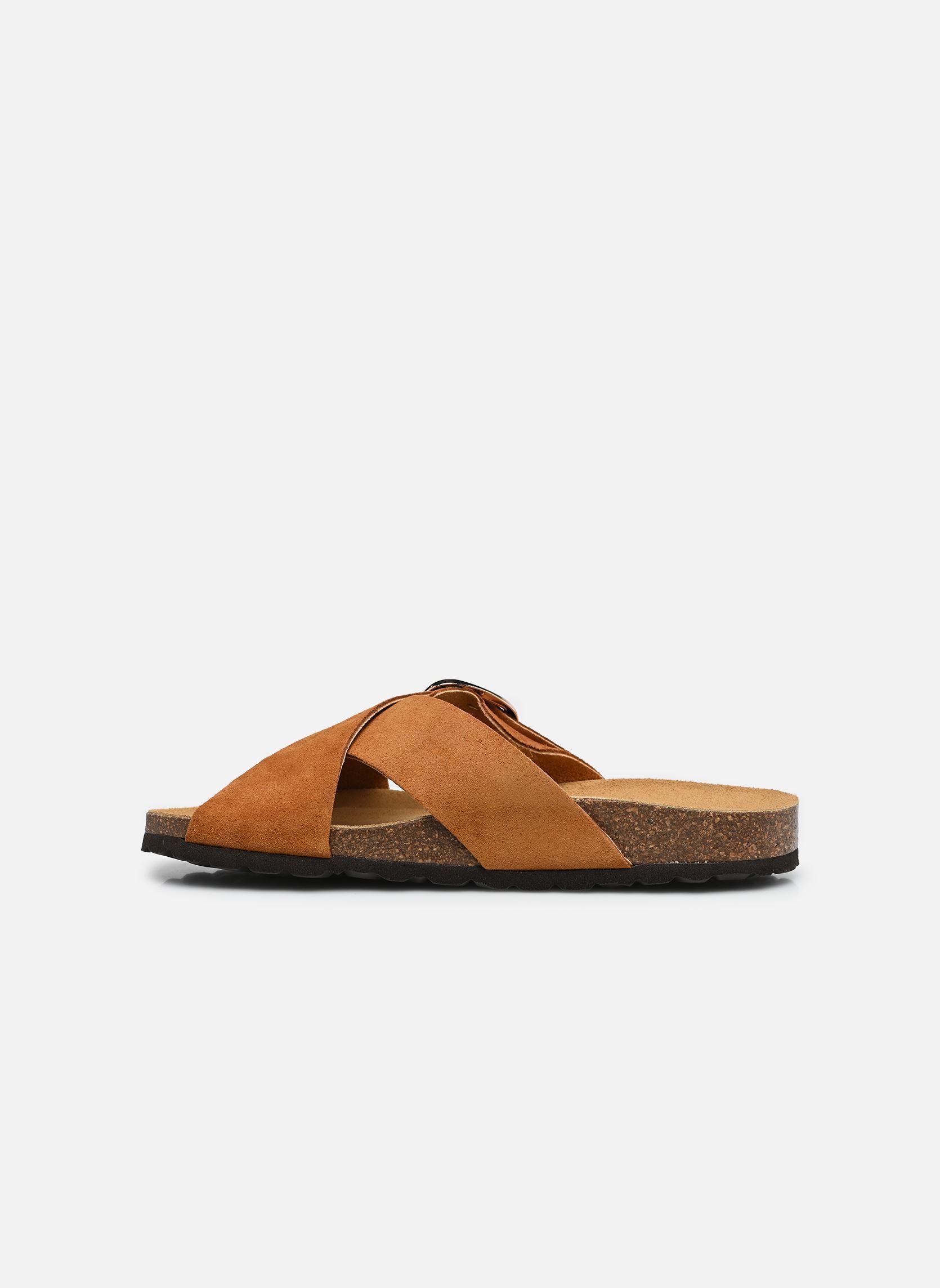 Mules Bania femme marron Georgia Rose Mules Bania femme marron Cognac