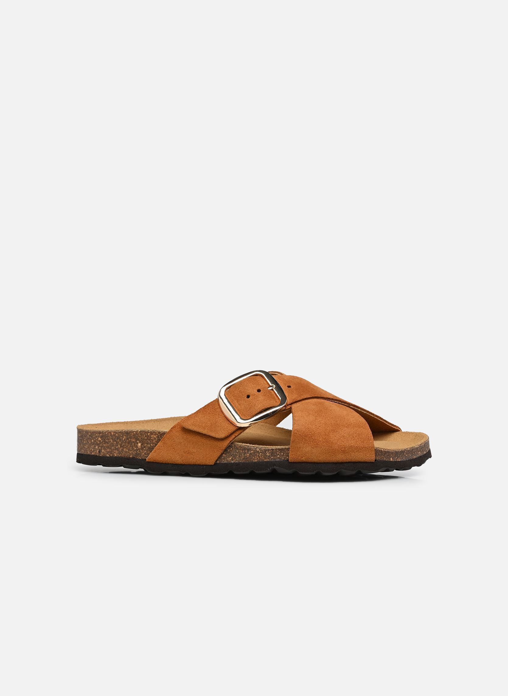 Mules Bania femme marron Georgia Rose Mules Bania femme marron Cognac