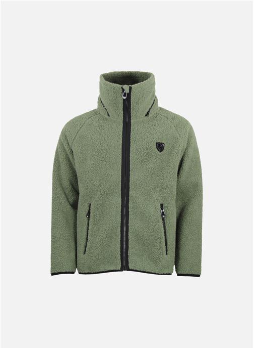 Peak Mountain Vestes polaires Blouson polaire CAMAY KAKI homme vert