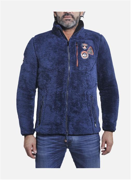 Peak Mountain Vestes polaires Blouson polaire homme CAVIAN BLEU MARINE homme bleu