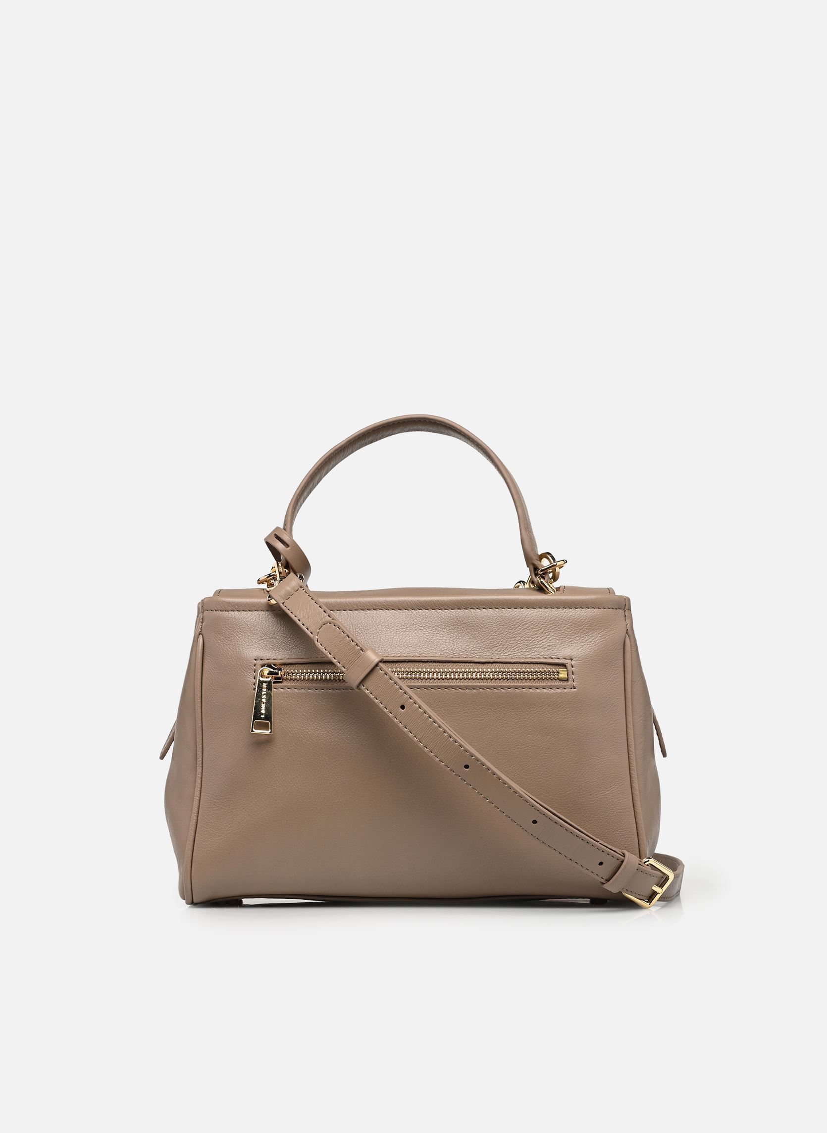 Sacs à main Sac à main A rabat avec fermoir M Mademo femme beige Lancaster Sacs à main Sac à main A rabat avec fermoir M Mademo femme beige SABLE FONCÉ