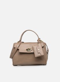 Sacs à main Sac à main A rabat avec fermoir M Mademo femme beige