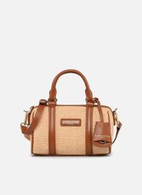 Handtassen Sac polochon Zippé Mini Osier dames bruin Lancaster Handtassen Sac polochon Zippé Mini Osier dames bruin COGNAC