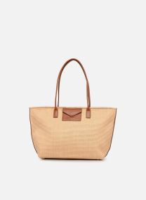 Cabas Sac cabas épaule Zippé KBA Marinière Osi femme marron Lancaster Cabas Sac cabas épaule Zippé KBA Marinière Osi femme marron COGNAC