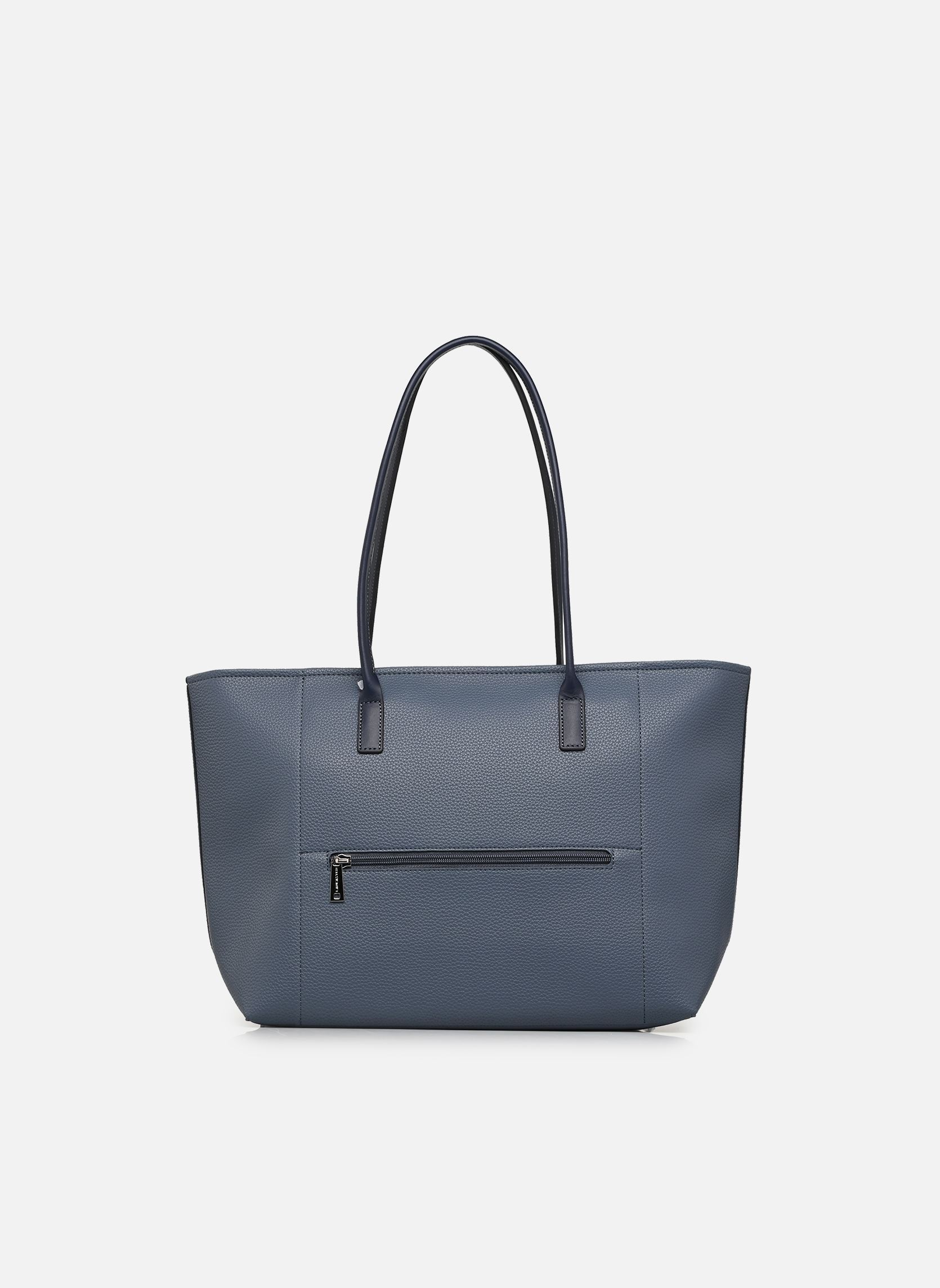 Grote winkelzak Sac cabas épaule Zippé Maya Double KBA dames blauw Lancaster Grote winkelzak Sac cabas épaule Zippé Maya Double KBA dames blauw BLEU GIVRÉ