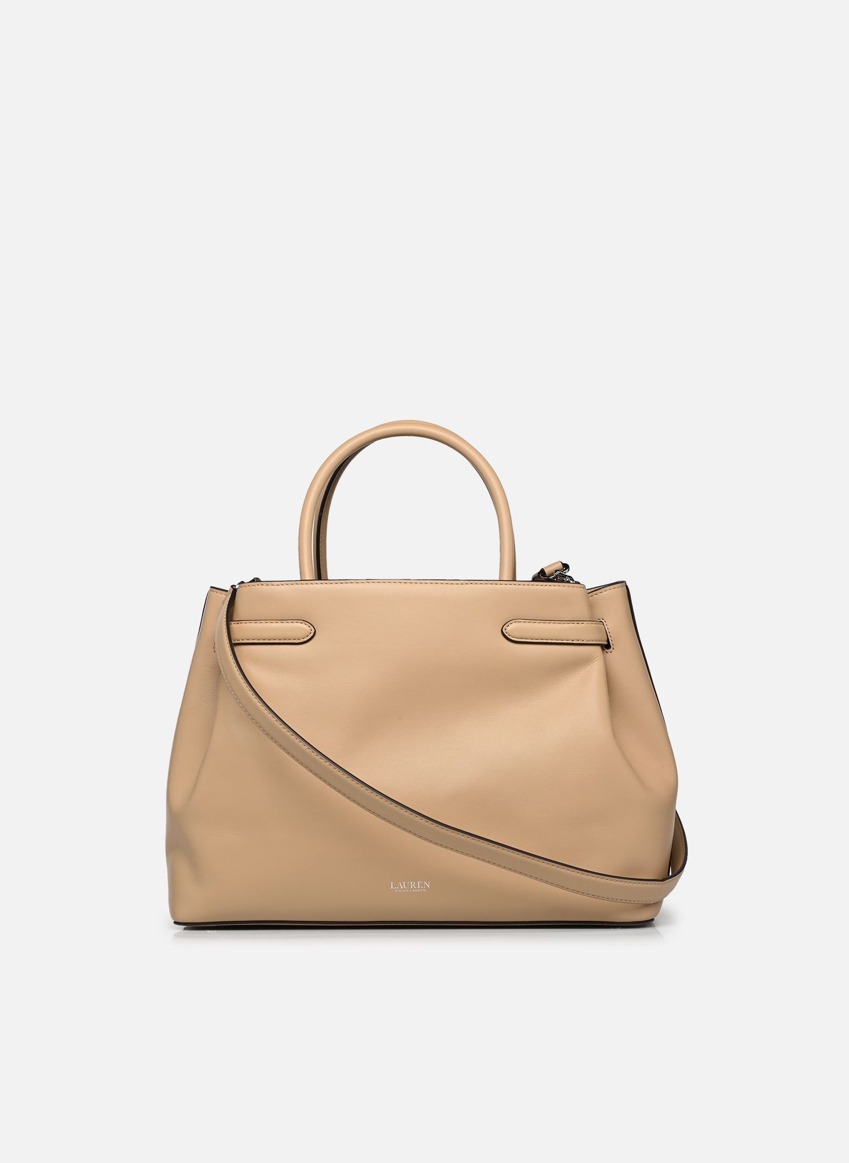 Sacs à main Blke Lg Schl-Satchel-Large femme marron Lauren Ralph Lauren Sacs à main Blke Lg Schl-Satchel-Large femme marron TAN