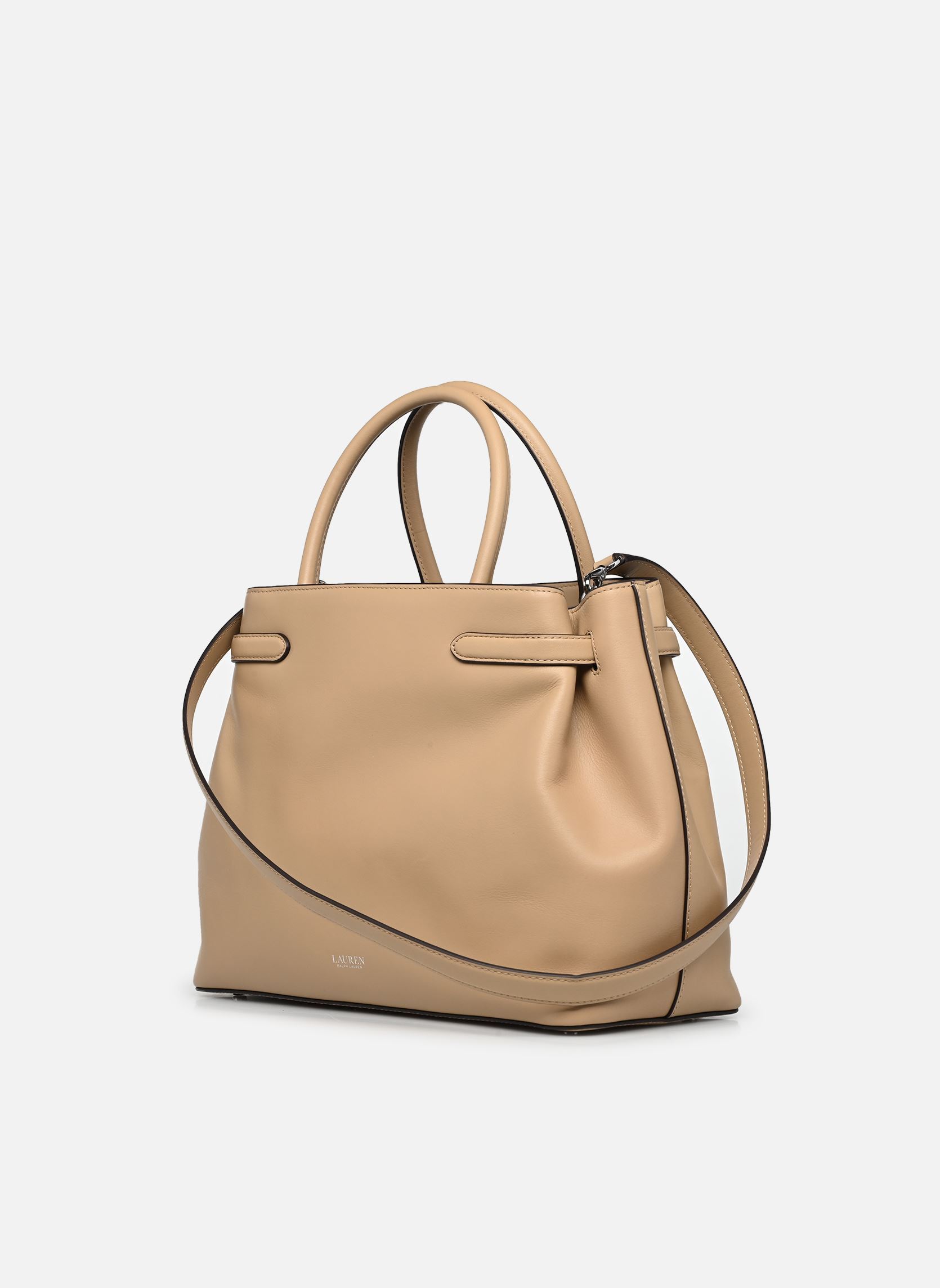 Sacs à main Blke Lg Schl-Satchel-Large femme marron Lauren Ralph Lauren Sacs à main Blke Lg Schl-Satchel-Large femme marron TAN