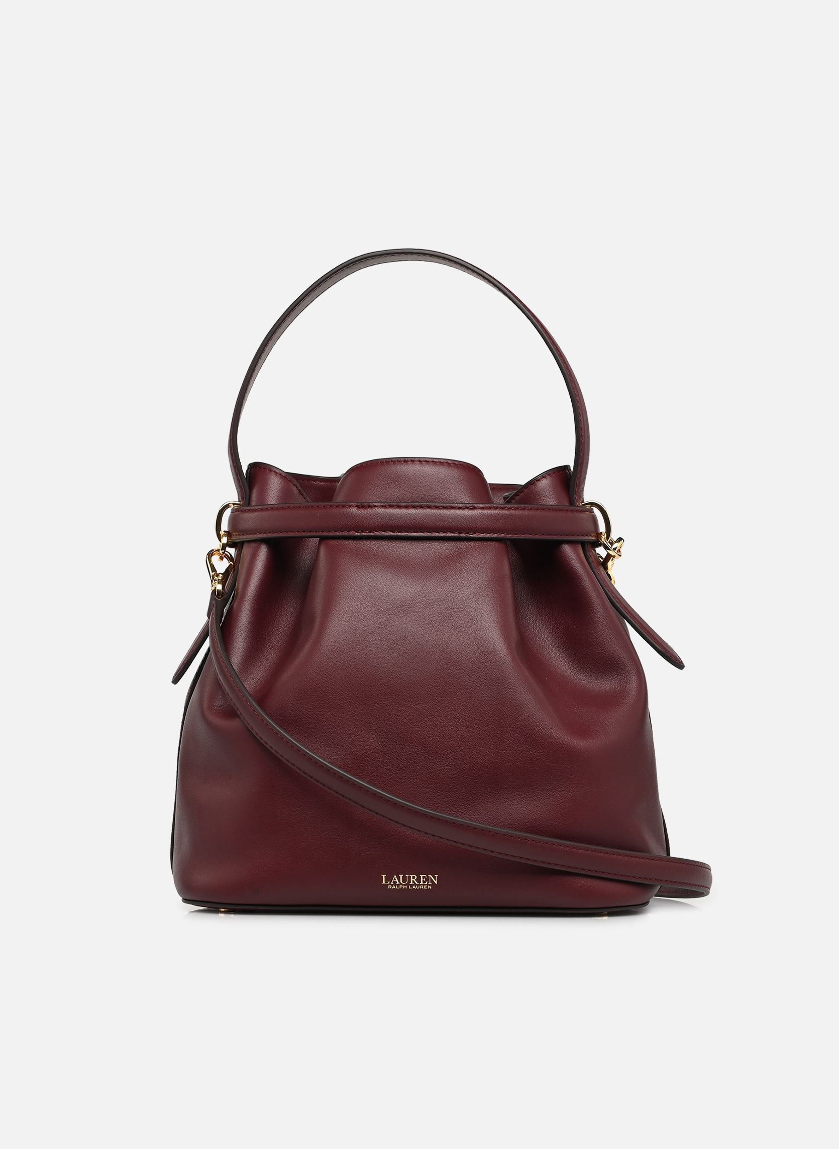 Handtassen Blke Md Bckt-Bucket Bag-Medium dames bordeaux Lauren Ralph Lauren Handtassen Blke Md Bckt-Bucket Bag-Medium dames bordeaux DARK GARNET