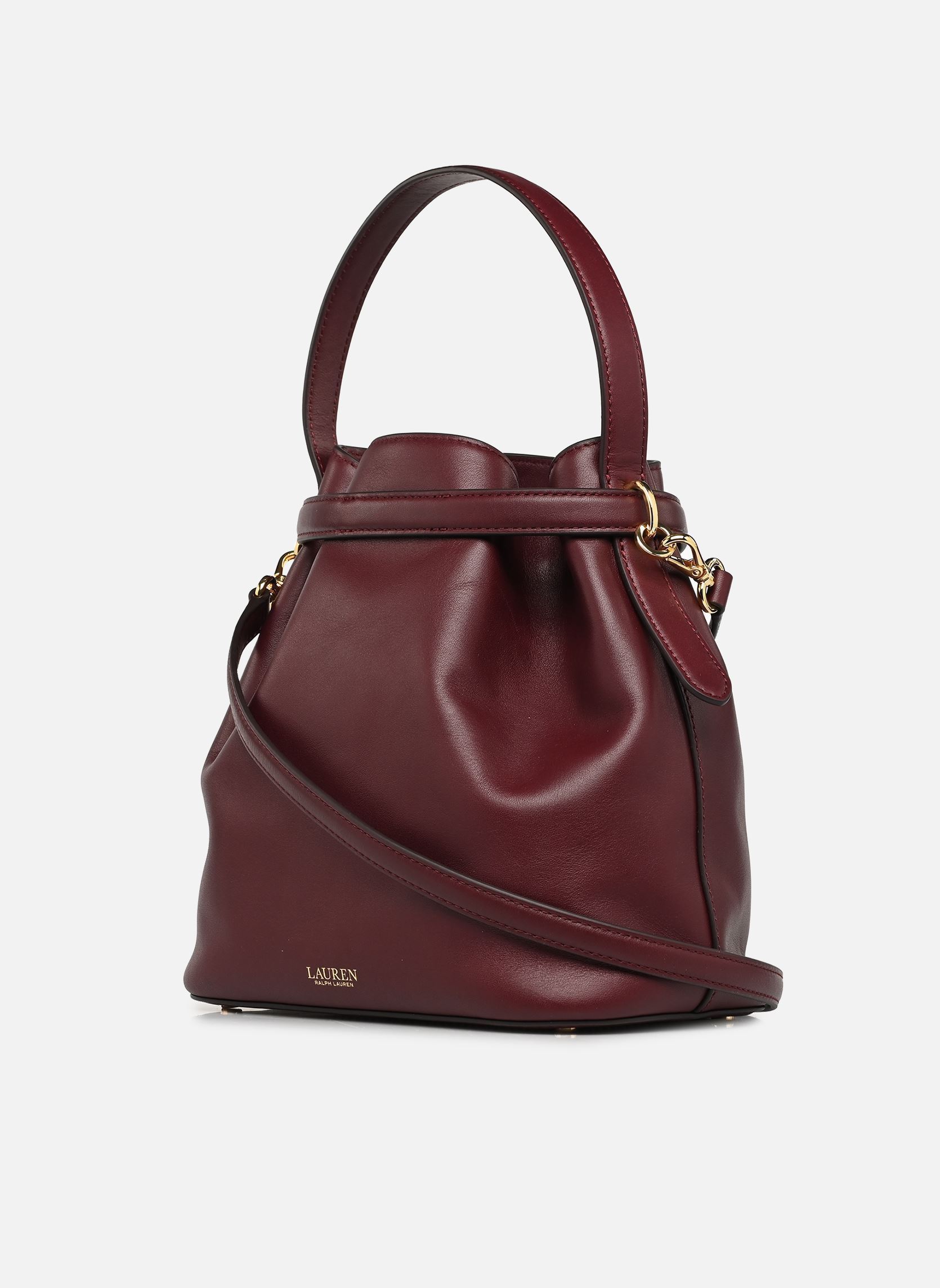 Handtassen Blke Md Bckt-Bucket Bag-Medium dames bordeaux Lauren Ralph Lauren Handtassen Blke Md Bckt-Bucket Bag-Medium dames bordeaux DARK GARNET