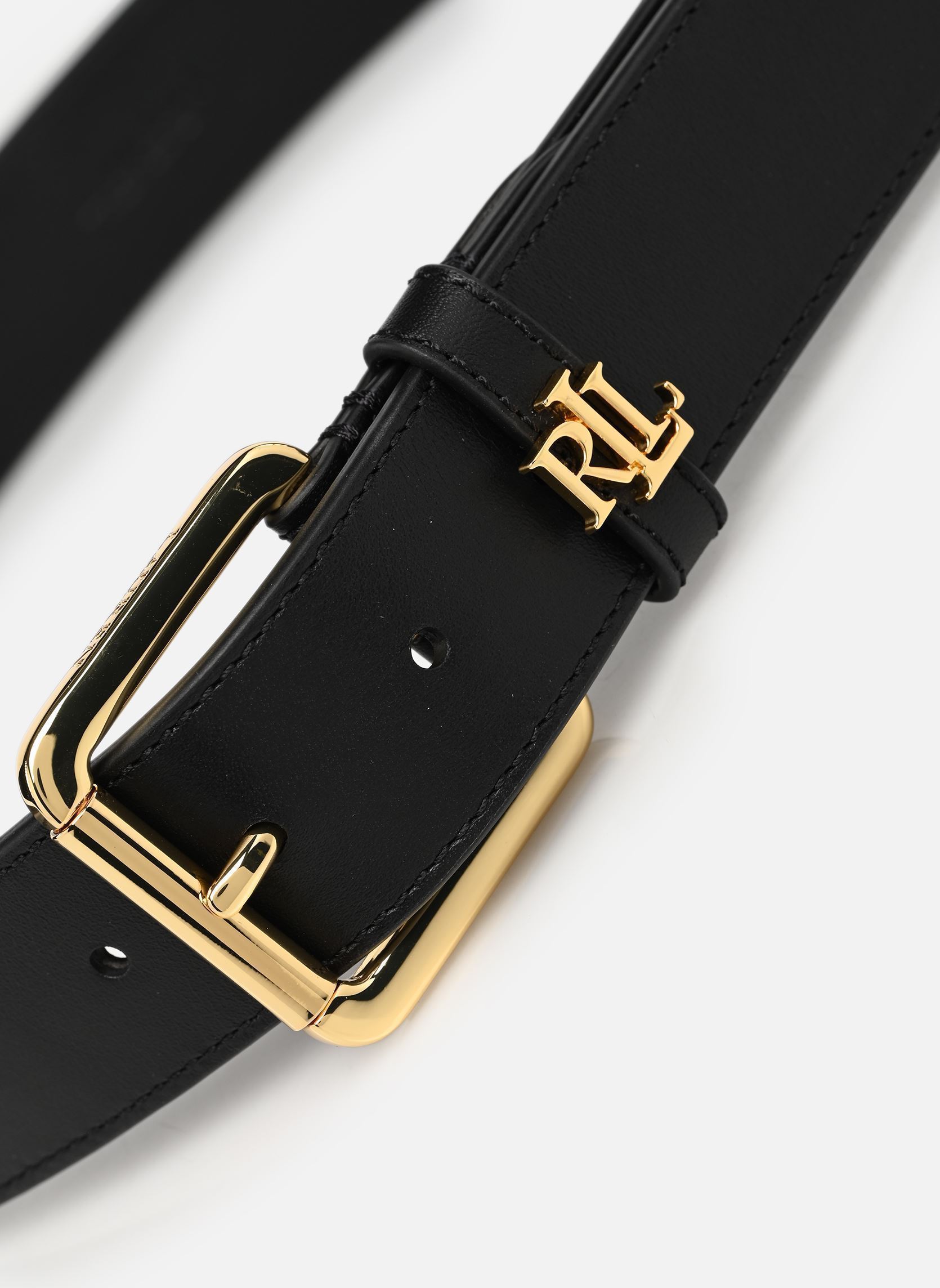 Riemen Logo Keeper-Belt-Medium N dames zwart Lauren Ralph Lauren Riemen Logo Keeper-Belt-Medium N dames zwart BLACK