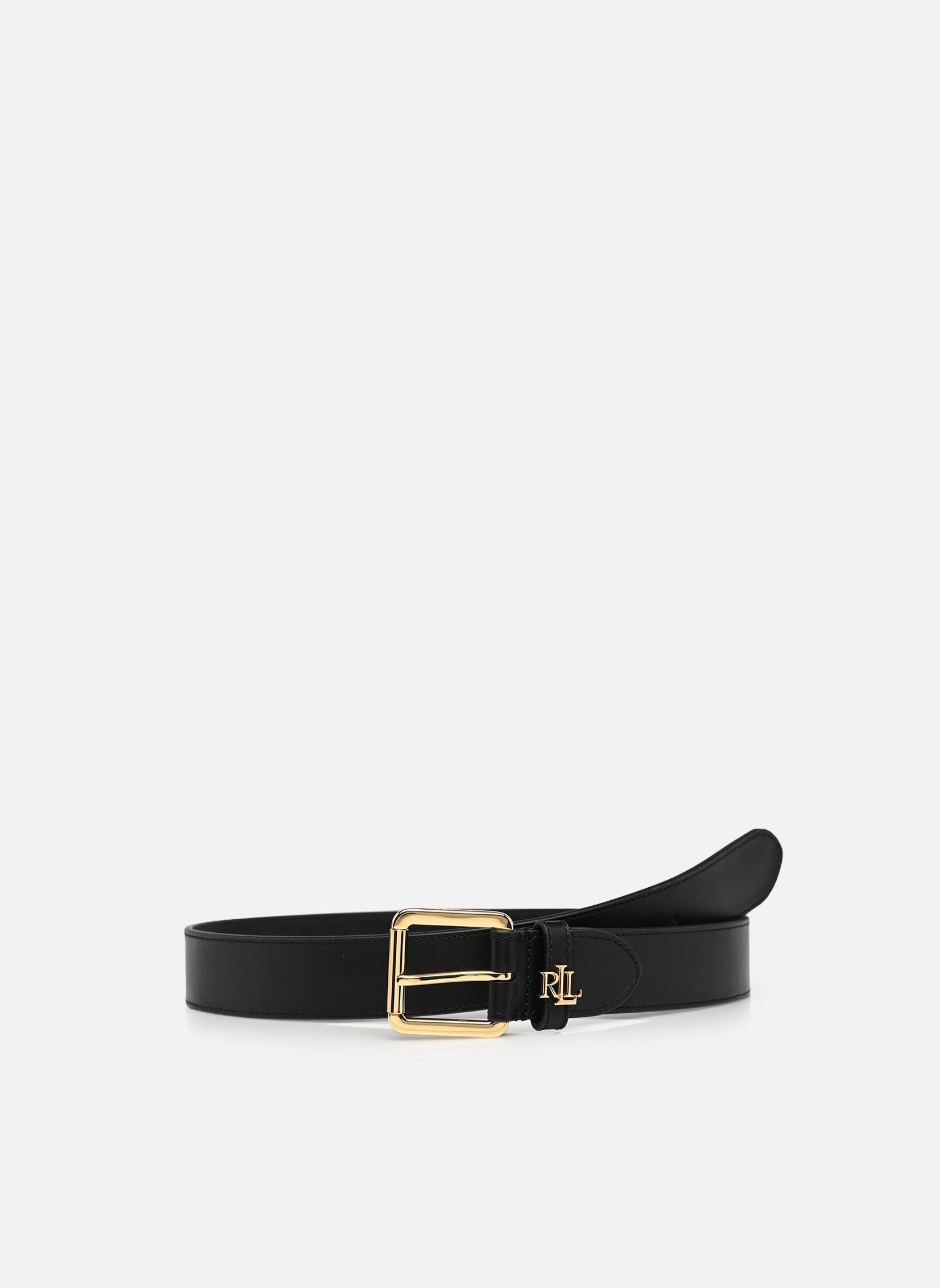 Ceintures Lauren Ralph Lauren Logo Keeper Belt Medium N pour Femme - vue 1