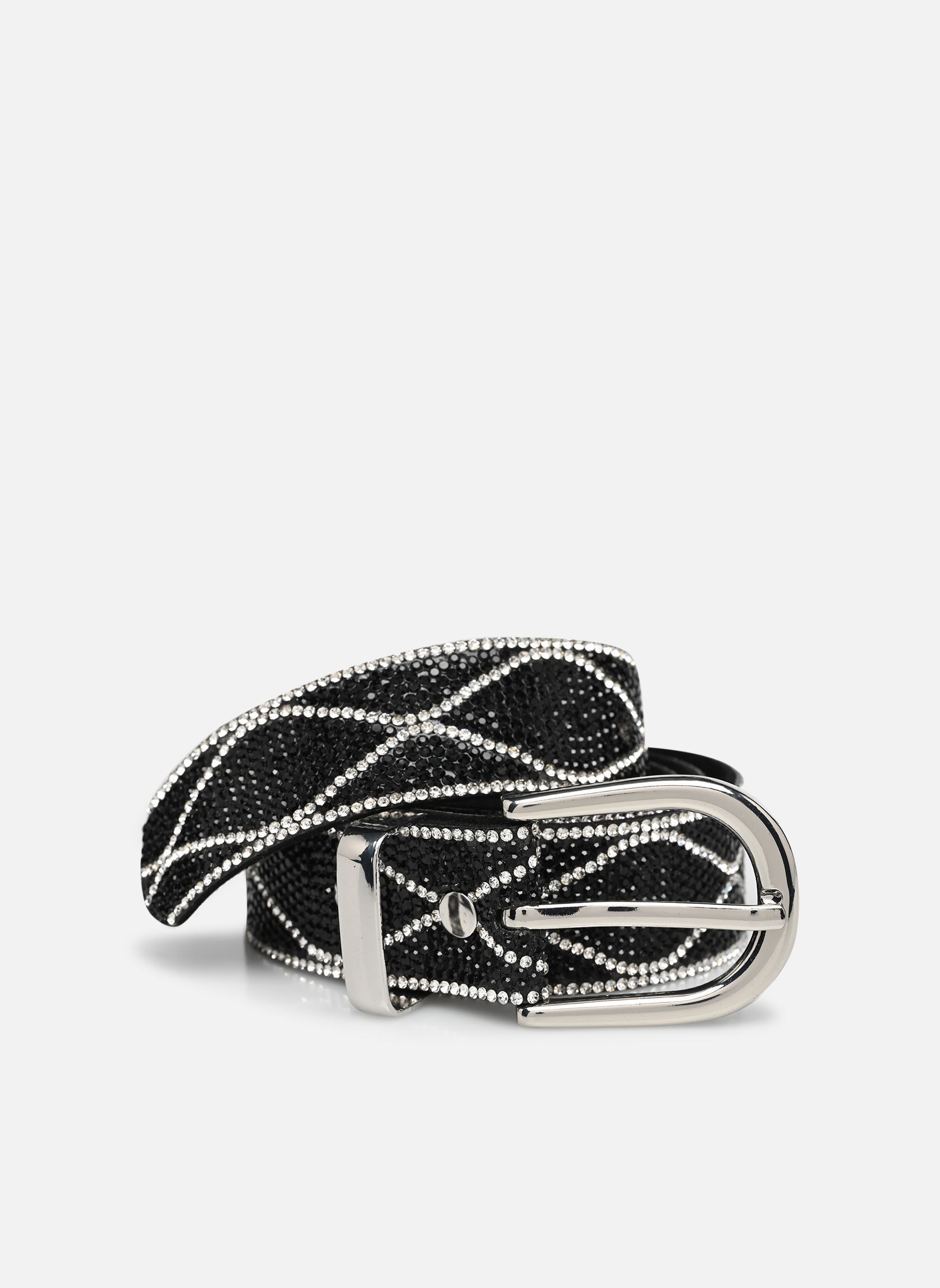 Riemen Ceinture LAUSTAR dames zwart MADE BY Riemen Ceinture LAUSTAR dames zwart NOIR