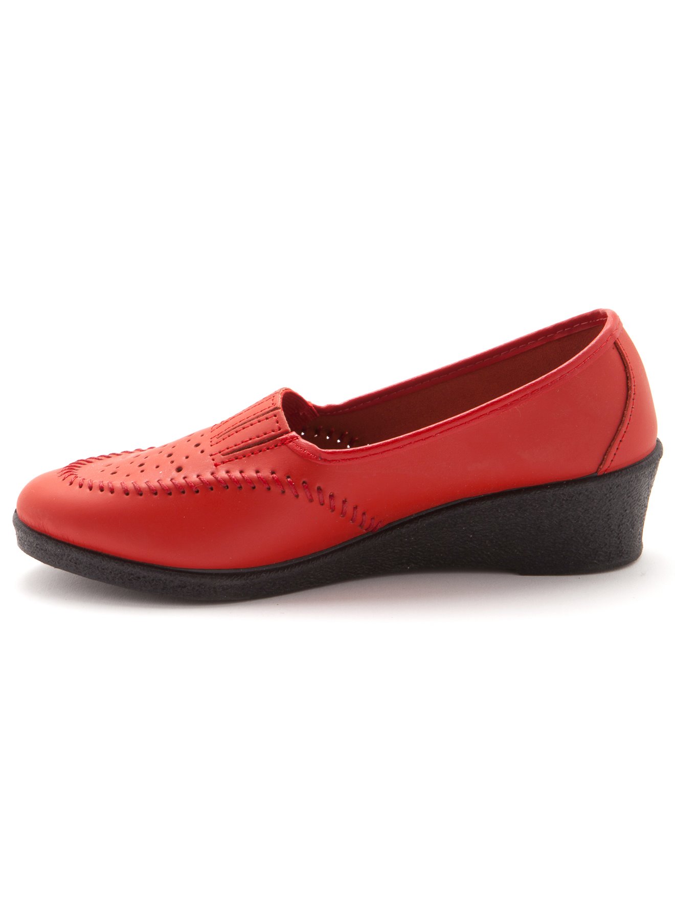 Mocassins MOCASSINS femme rouge Pediconfort Mocassins MOCASSINS femme rouge Rouge