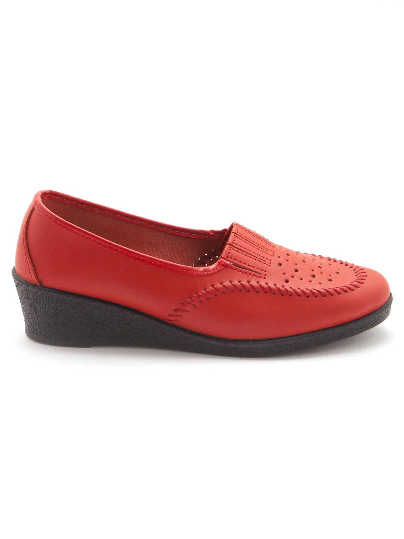 Mocassins MOCASSINS femme rouge Pediconfort Mocassins MOCASSINS femme rouge Rouge