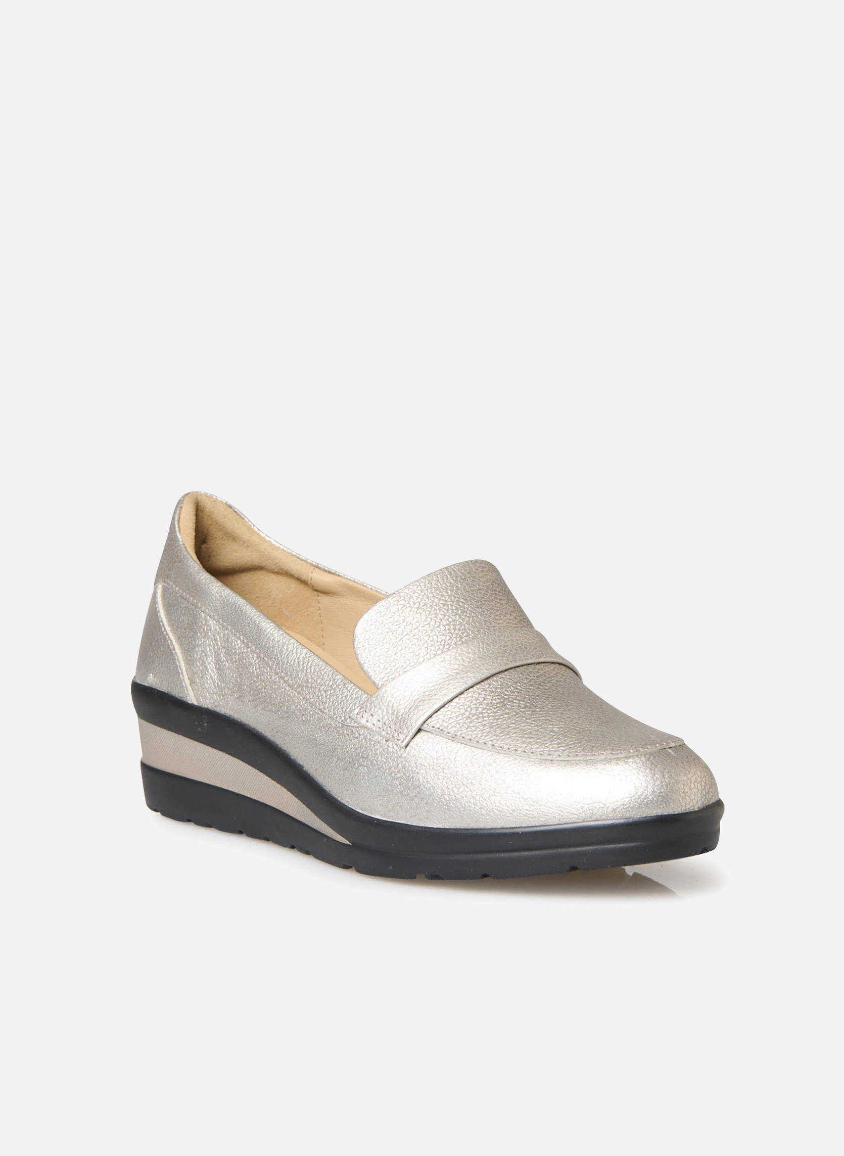 Mocassins MOCASSINS femme or et bronze Pediconfort Mocassins MOCASSINS femme or et bronze Or