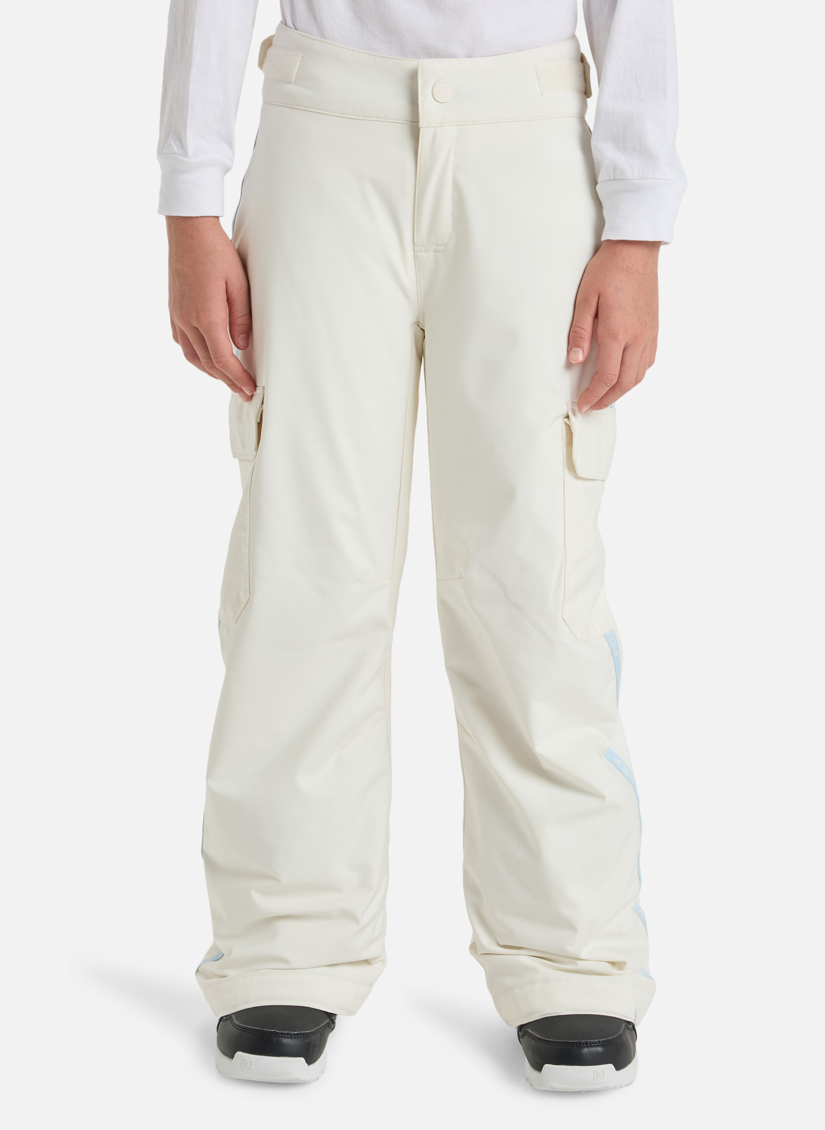 Pantalons Banky Ice Girl fille blanc Roxy Pantalons Banky Ice Girl fille blanc Blanc