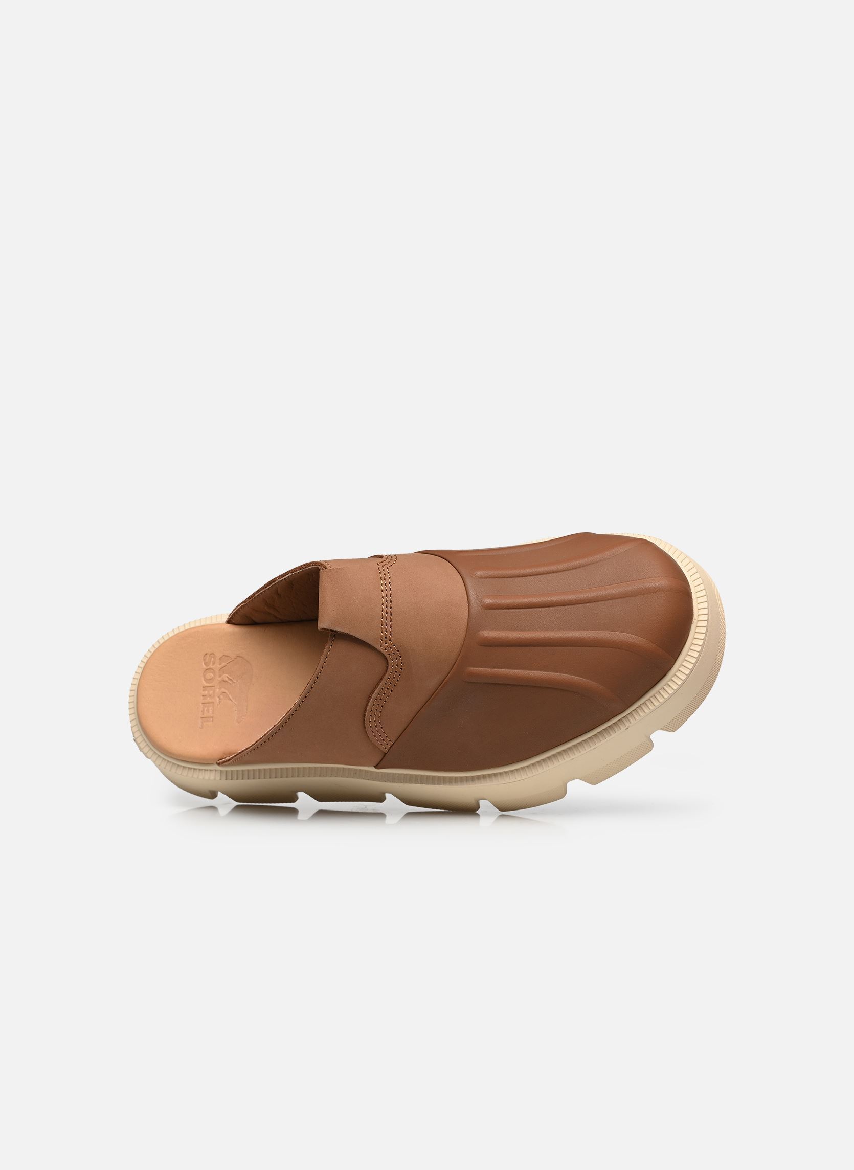 Mules et sabots REIN CB CLOG femme marron Sorel Mules et sabots REIN CB CLOG femme marron Velvet Tan, Bleached Ceramic