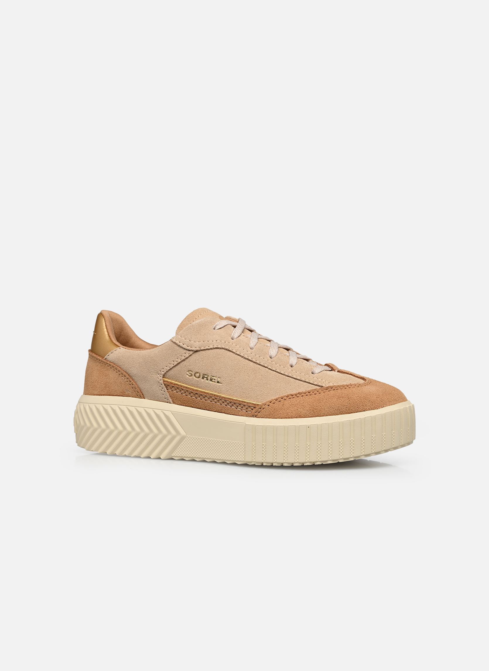 Sneakers ONA AVE T-TOE dames beige Sorel Sneakers ONA AVE T-TOE dames beige Ceramic, Tawny Buff